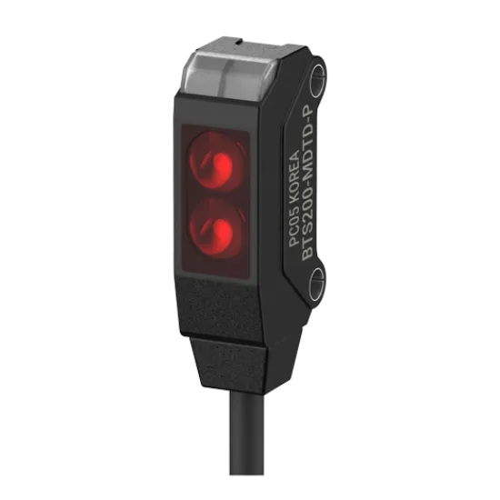 Ảnh của Cảm biến quang Autonics BTS200-MDTD-P: Phản xạ gương, PNP, IP67 Siêu nhỏ gọn
