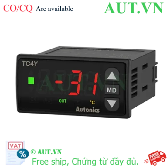 Ảnh của Đồng Hồ Nhiệt Autonics TC4Y-14R PID | Điều Khiển Chính Xác, 72x36mm, Ngõ Ra Relay
