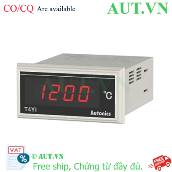 Ảnh của Đồng hồ hiển thị nhiệt độ Autonics T4YI-N4NKCC-N chính hãng