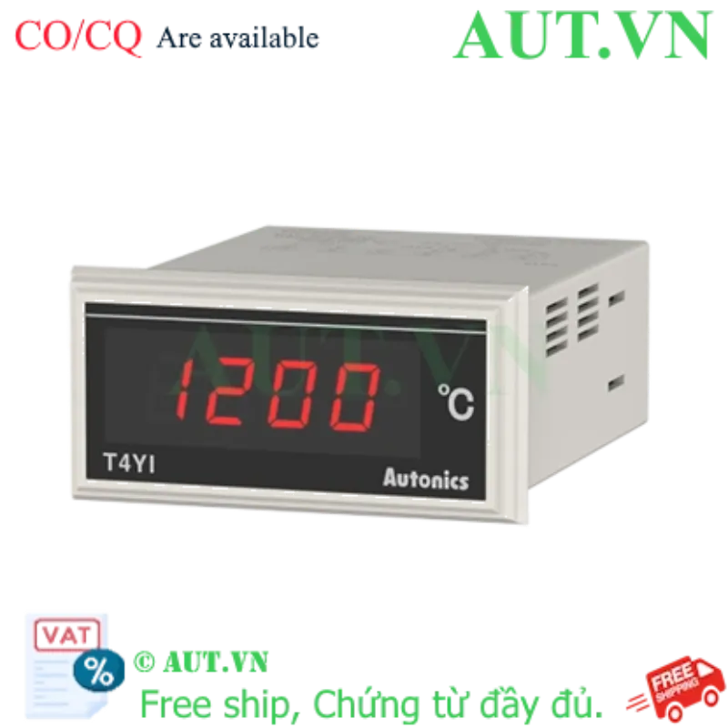 Ảnh của Đồng hồ hiển thị nhiệt độ Autonics T4YI-N4NKCC-N chính hãng