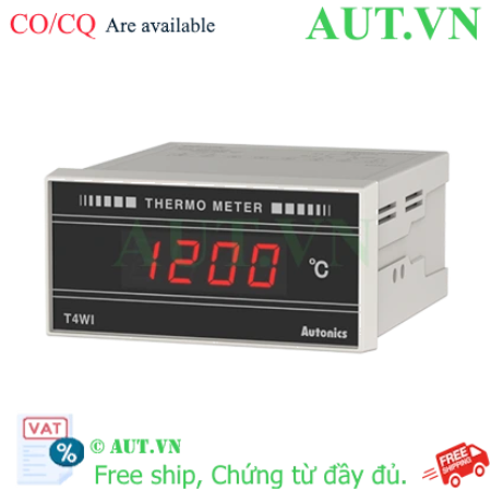 Ảnh của Đồng hồ đo nhiệt độ Autonics T4WI-N4NP0C-N (Chỉ hiển thị)