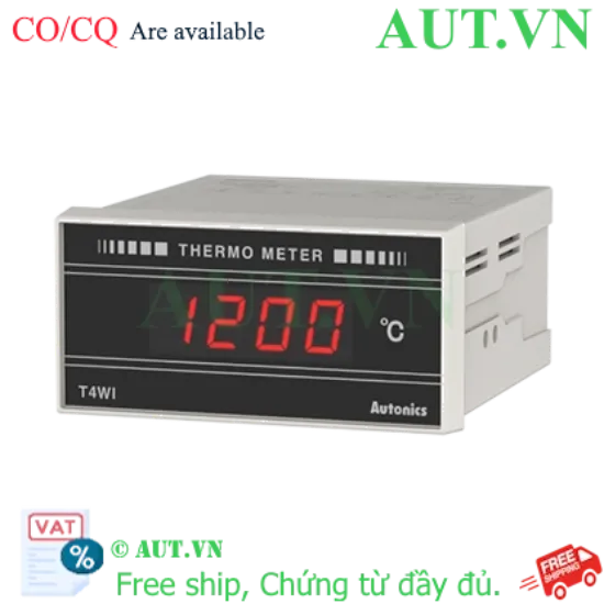 Ảnh của Đồng hồ đo nhiệt độ Autonics T4WI-N4NP0C-N (Chỉ hiển thị)