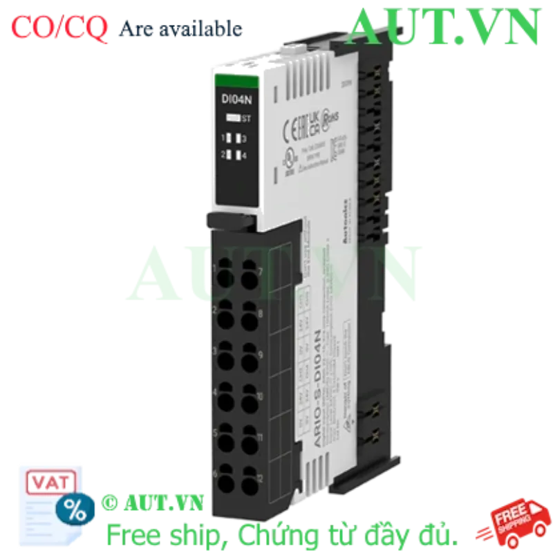 Ảnh của Remote I/O Autonics ARIO-S-DI04N - 4 Ngõ Vào Digital PNP, 24VDC, ABUS