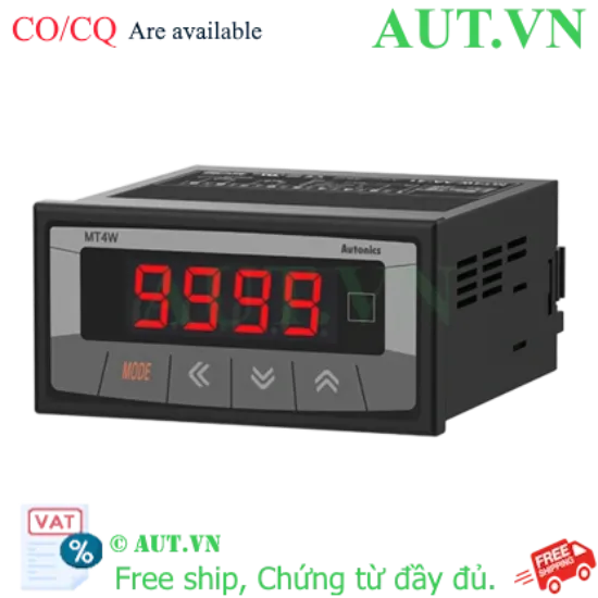 Ảnh của Đồng hồ đo dòng điện đa năng Autonics MT4W-DA-1N (12-24VDC)