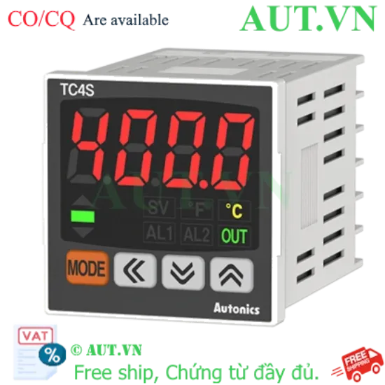 Ảnh của Đồng hồ nhiệt Autonics TC4S-24R - PID Chính xác, Đa đầu vào, Ngõ ra Relay | AUT VN