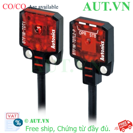 Ảnh của Cảm biến quang điện Autonics BTF1M-TDTL-P (PNP, 1m) - Chính hãng AUT VN