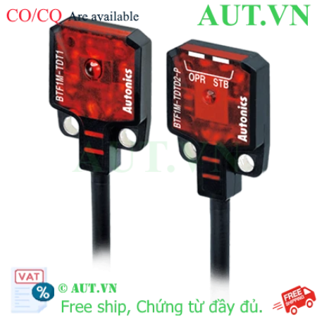 Ảnh của Cảm biến quang điện Autonics BTF1M-TDTD-P (Thu-phát riêng, PNP, 1m)