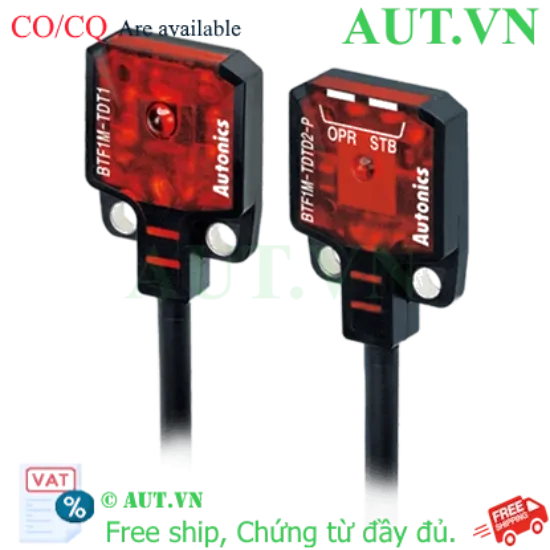 Ảnh của Cảm biến quang điện Autonics BTF1M-TDTD-P | Thu-phát riêng, PNP, 1m