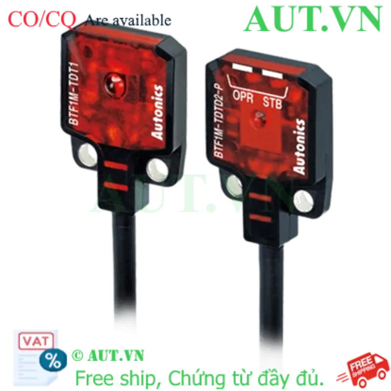 Ảnh của Cảm biến quang điện Autonics BTF1M-TDTD-P | Thu-phát riêng, PNP, 1m