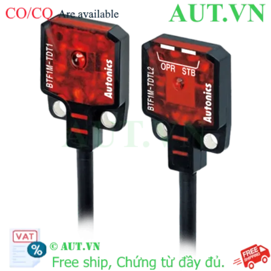 Ảnh của Cảm biến quang điện Autonics BTF1M-TDTL - Siêu mỏng, 1m, IP67