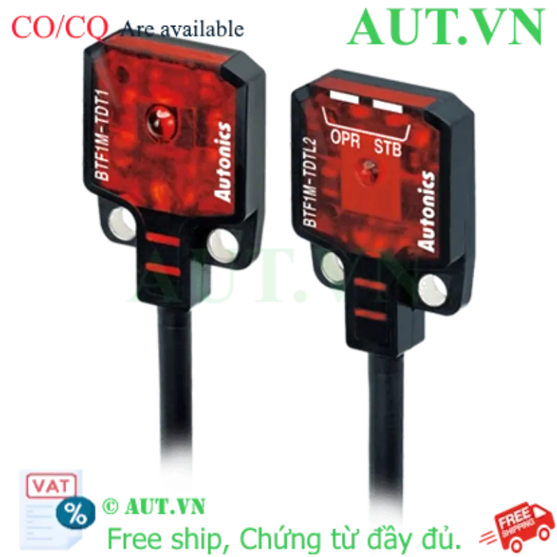 Ảnh của Cảm biến quang điện Autonics BTF1M-TDTL - Siêu mỏng, Thu phát 1m, Ngõ ra NPN