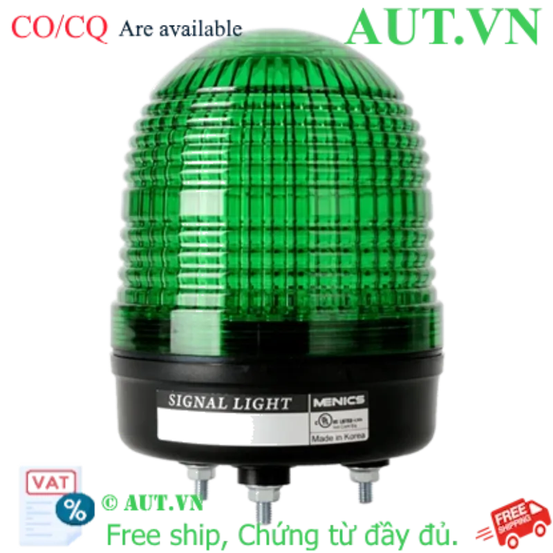 Ảnh của Đèn Tín Hiệu Autonics MS86L-FFF-G Màu Xanh - Thấu Kính 86mm, 90-240VAC, IP65