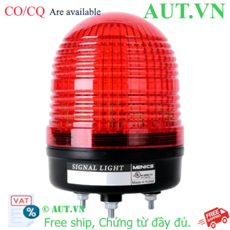 Ảnh của Đèn Tín Hiệu Autonics MS86L-FFF-R | LED Đỏ Siêu Sáng, 90-240VAC, IP65