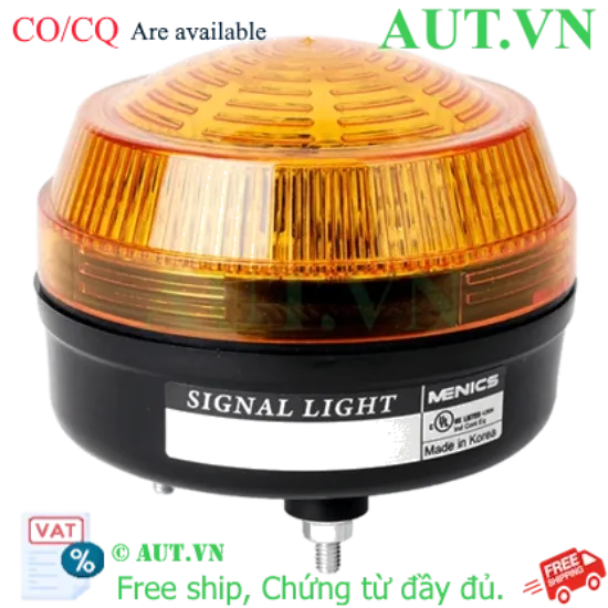 Ảnh của Đèn Tín Hiệu Cảnh Báo Autonics MS86L-F02-Y-F | LED Vàng, 24VAC/DC, IP65