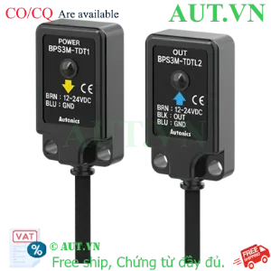 Ảnh của Cảm biến quang điện Autonics BPS3M-TDTL-P | Thu phát riêng, PNP, 3m