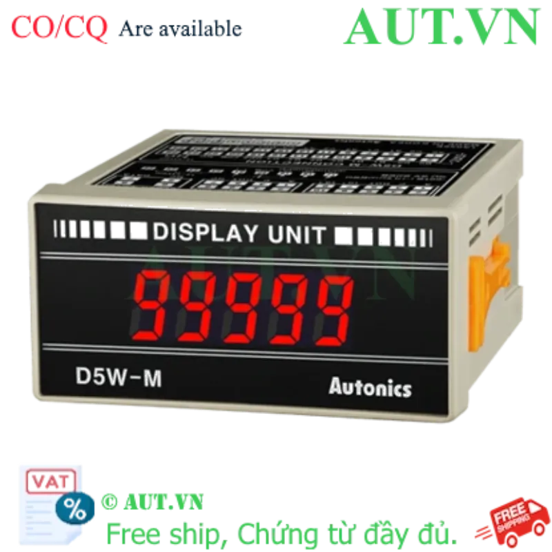 Ảnh của Bộ hiển thị Autonics D5W-M (LED 7 đoạn, 12-24VDC)
