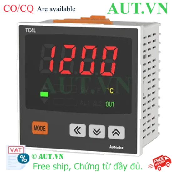 Ảnh của Đồng Hồ Nhiệt Autonics TC4M-14R | Điều Khiển PID Chính Xác, 72x72mm, Ngõ Ra Relay | AUT VN