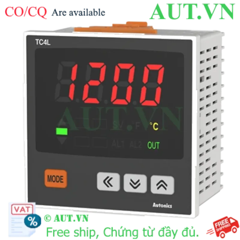 Ảnh của Đồng Hồ Nhiệt Autonics TC4M-14R - Điều Khiển PID, 72x72mm, Ngõ Ra Relay | AUT VN