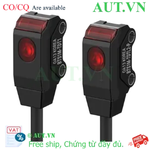 Ảnh của Cảm biến quang Autonics BTS1M-TDTL-P | Thu-phát riêng 1m, PNP, IP67