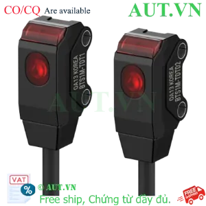 Ảnh của Cảm biến quang Autonics BTS1M-TDTD - Thu phát 1m, NPN Dark ON, Siêu nhỏ IP67
