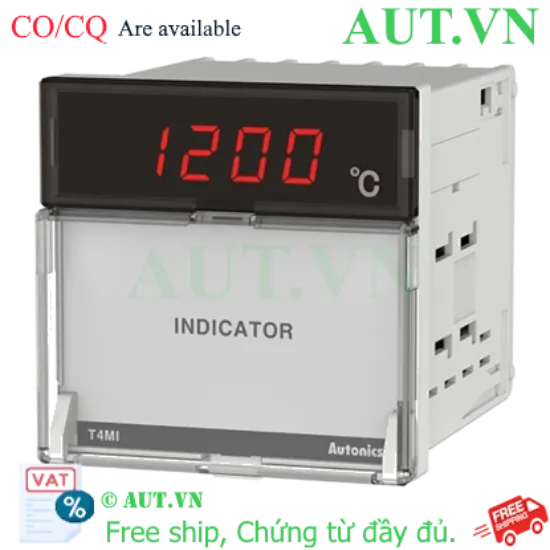 Ảnh của Đồng hồ nhiệt Autonics T4MI-N4NP4C-N