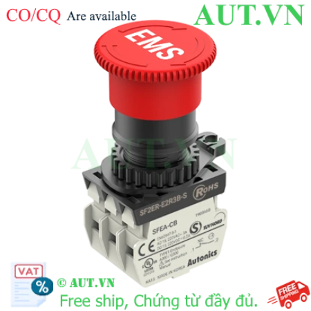 Ảnh của Công tắc an toàn Autonics SF2ER-E2R3B-S - Nút nhấn dừng khẩn cấp 3NC