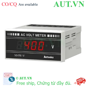 Ảnh của Đồng hồ đo điện áp AC Autonics M4W-AV-6 (0-400V) - Chính Hãng
