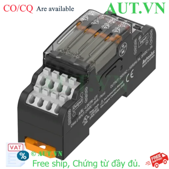 Ảnh của Cầu đấu dây Relay 4 kênh Autonics ABL-L04TN-UY | Chính hãng AUT VN