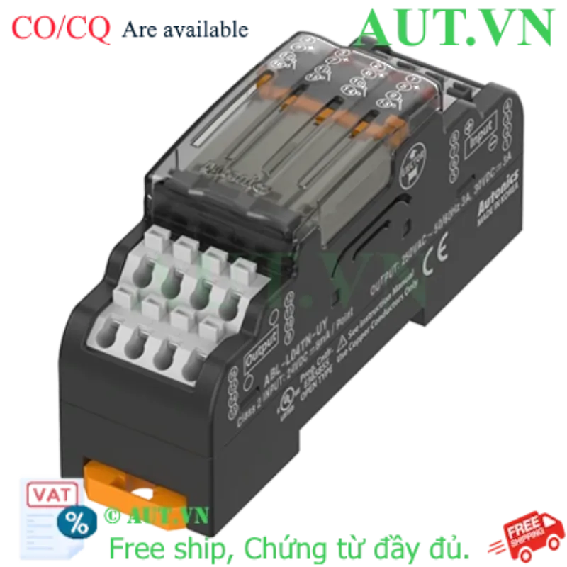 Ảnh của Cầu đấu dây Relay 4 kênh Autonics ABL-L04TN-UY | Chính hãng AUT VN