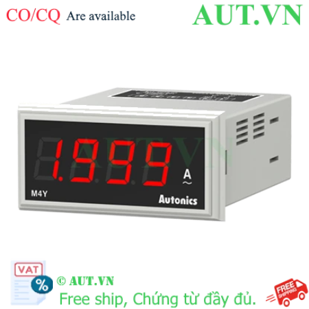 Ảnh của Đồng hồ đo dòng AC Autonics M4Y-AA-3 | Chính xác ±0.5%, LED 3.5 Số, Dải 1.999A - AUT VN