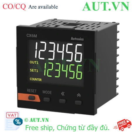 Ảnh của Bộ Đếm Đa Năng AUT CX6M-2P4 - Chính Hãng AUT VN