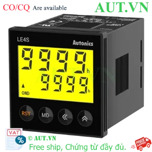 Ảnh của Timer Autonics LE4S - Đồng Hồ Hẹn Giờ Kỹ Thuật Số 8 Chế Độ, Nguồn 24-240V, Hiển Thị LCD