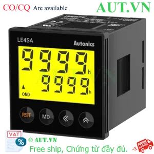 Ảnh của Timer Autonics LE4SA - Rơ Le Thời Gian Kỹ Thuật Số Đa Năng, Điện Áp 24-240V AC/DC, Hiển Thị LED