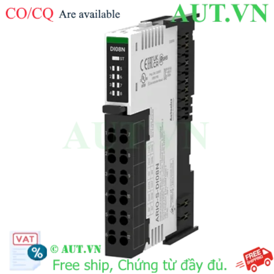 Ảnh của Remote I/O Autonics ARIO-S-DI08N 8 Ngõ vào Digital 24VDC