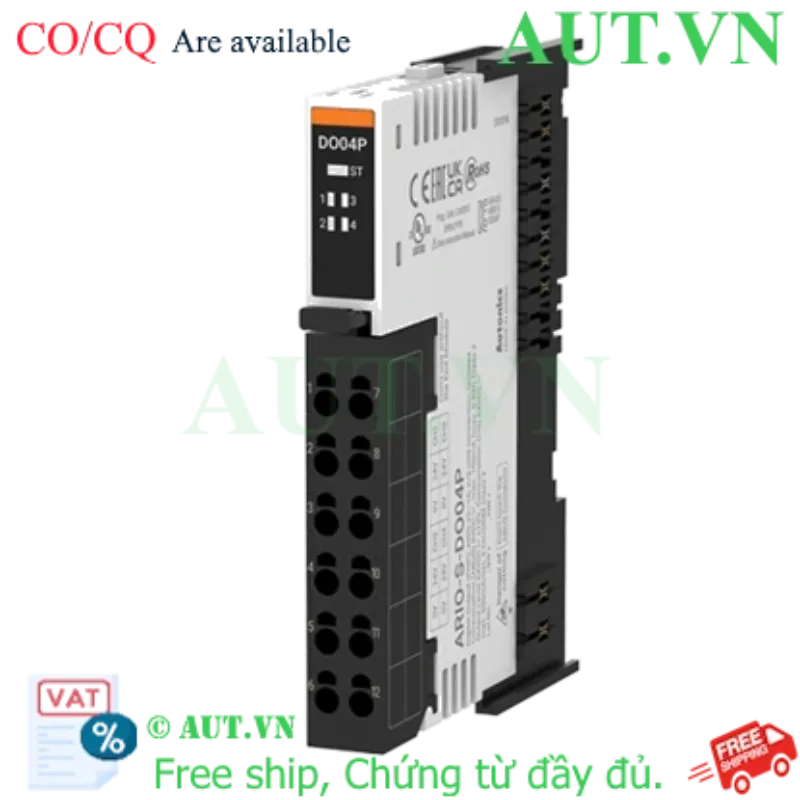 Ảnh của Remote I/O Autonics ARIO-S-DO04P - 4 Ngõ Ra Digital PNP, 24VDC, 4Mbps