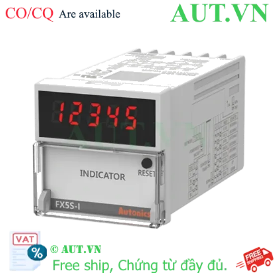 Ảnh của Bộ Đếm Autonics FX5S-I2 (5 Chữ Số, Hiển Thị Đa Năng) - Chính Hãng AUT VN