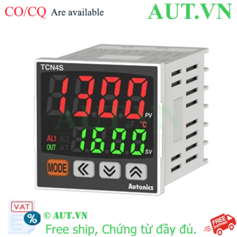 Ảnh của Đồng hồ nhiệt Autonics TCN4S-24R-P | PID Chính xác, Ngõ ra Relay, 48x48mm