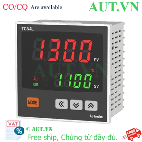 Ảnh của Đồng hồ nhiệt Autonics TCN4L-24R - Bộ điều khiển nhiệt độ PID chính xác