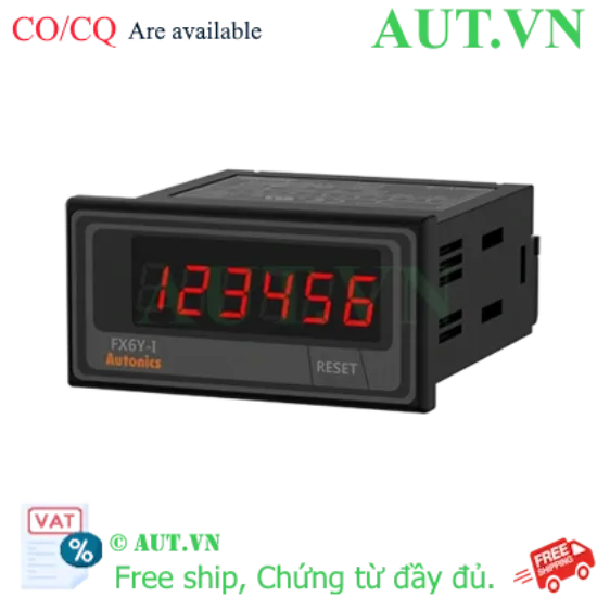 Ảnh của Bộ Đếm/Định Thời Autonics FX6Y-I4 | 6 Số LED, 5k cps, Nguồn 100-240VAC | AUT VN