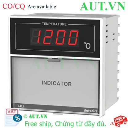 Ảnh của Đồng hồ nhiệt Autonics T4LI-N4NKCC-N