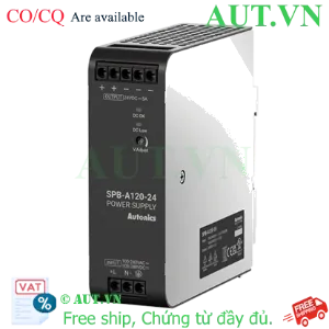 Ảnh của Bộ Nguồn Xung Autonics SPB-A120-24 (24V 5A 120W) - Thiết Kế Slim, Lắp Ray DIN, Hiệu Suất Cao | AUT VN
