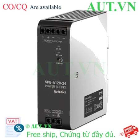 Ảnh của Bộ nguồn xung Autonics SPB-A120-24 (24VDC, 5A, 120W) chính hãng