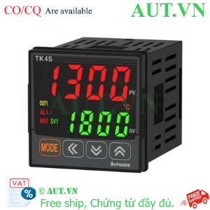 Ảnh của Bộ Điều Khiển Nhiệt Độ Autonics TK4SP-12CR | PID Chính Xác, Ngõ Ra Kép, 48x48mm | AUT VN