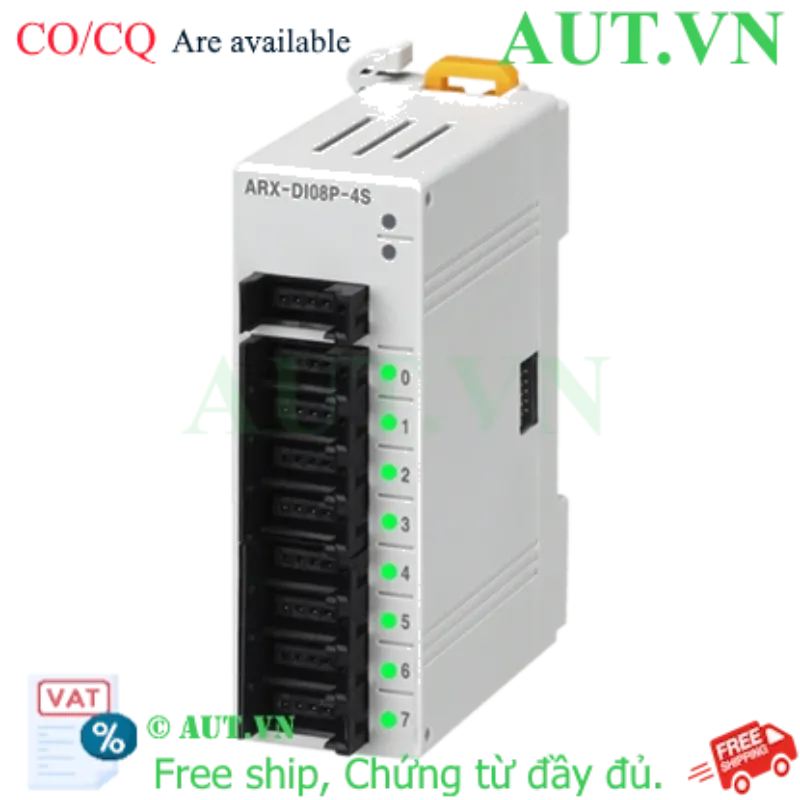 Ảnh của Remote I/O Autonics ARX-DI08P-4S | 8 Ngõ Vào Digital PNP | Dòng ARM Series