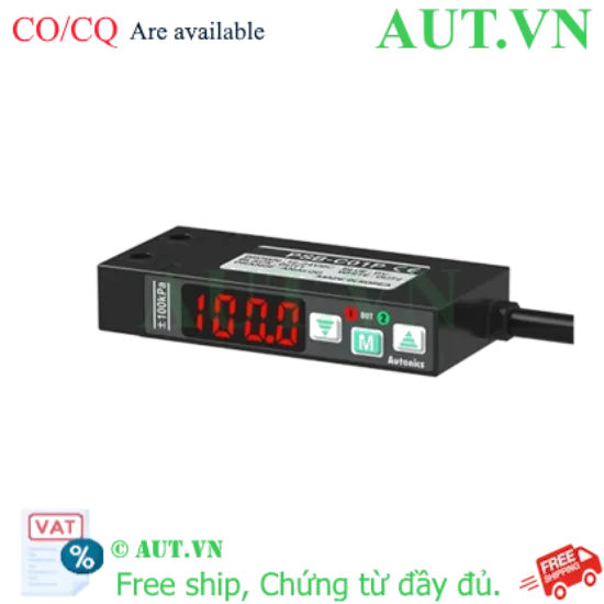 Ảnh của Cảm biến áp suất Autonics PSB-1-M5 (0-1000kPa, NPN) - Chính hãng AUT VN