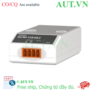 Ảnh của Bộ chuyển đổi USB sang RS485 Autonics SCM-US48I - Cách ly chống nhiễu, Truyền xa 1.2km, Chính hãng AUT VN