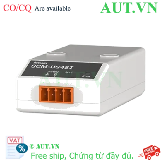 Ảnh của Bộ chuyển đổi USB sang RS485 Autonics SCM-US48I - Cách ly chống nhiễu, Truyền xa 1.2km, Chính hãng AUT VN