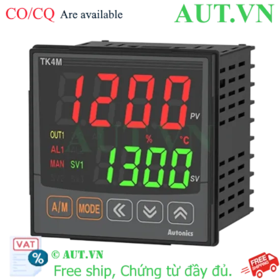 Ảnh của Đồng hồ nhiệt Autonics TK4M-R4RN - Bộ điều khiển nhiệt độ PID chính xác cao