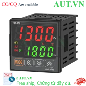Ảnh của Đồng hồ nhiệt Autonics TK4S-22RR | PID Chính Xác, 2 Relay, Nguồn 24VAC/VDC - AUT VN