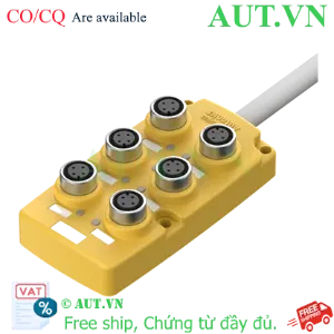 Ảnh của Hộp Nối Cảm Biến Autonics PT6-3DP (6 Cổng, PNP, 4 Chân M12)